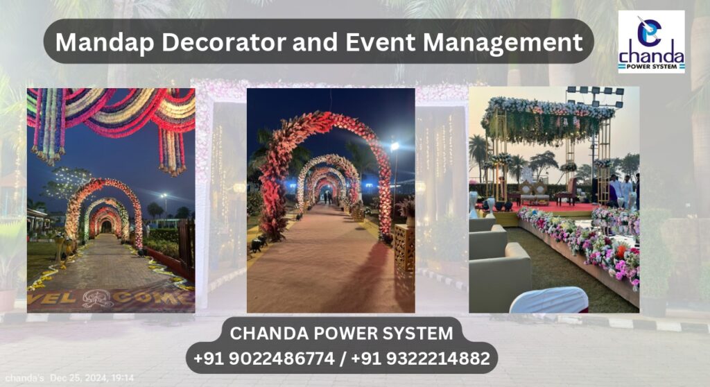 mandap decorator and event management