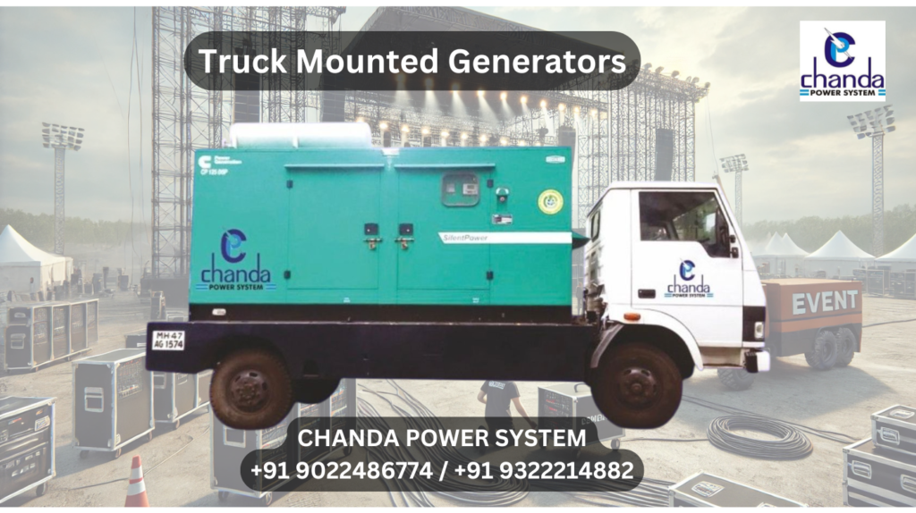 Large-scale generator on rent/ hire service in andheri – 10 KVA to 250 KVA