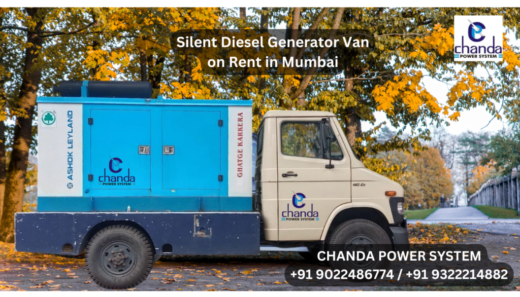 Fuel-efficient Mobile diesel generator for rent in Mumbai